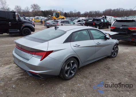 2021 Hyundai Elantra Limited from USA, damaged, VIN 5NPLP4AG7MH026146
